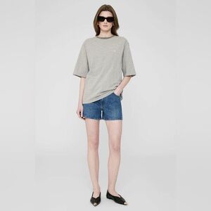 Anine Bing Bo Stripe T-Shirt - Green